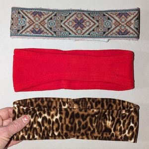 Fleece Winter Headbands 3 OSFA